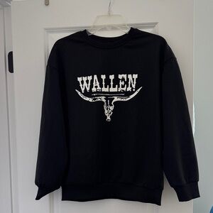 Black Morgan Wallen Sweater 🤠